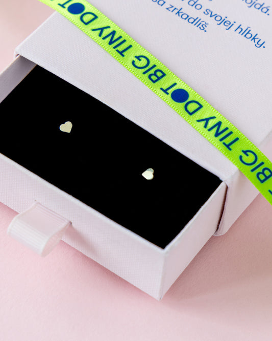 Srdiečko náušnice