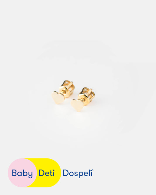 Srdiečko náušnice